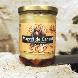 Magret de canard confit à...
