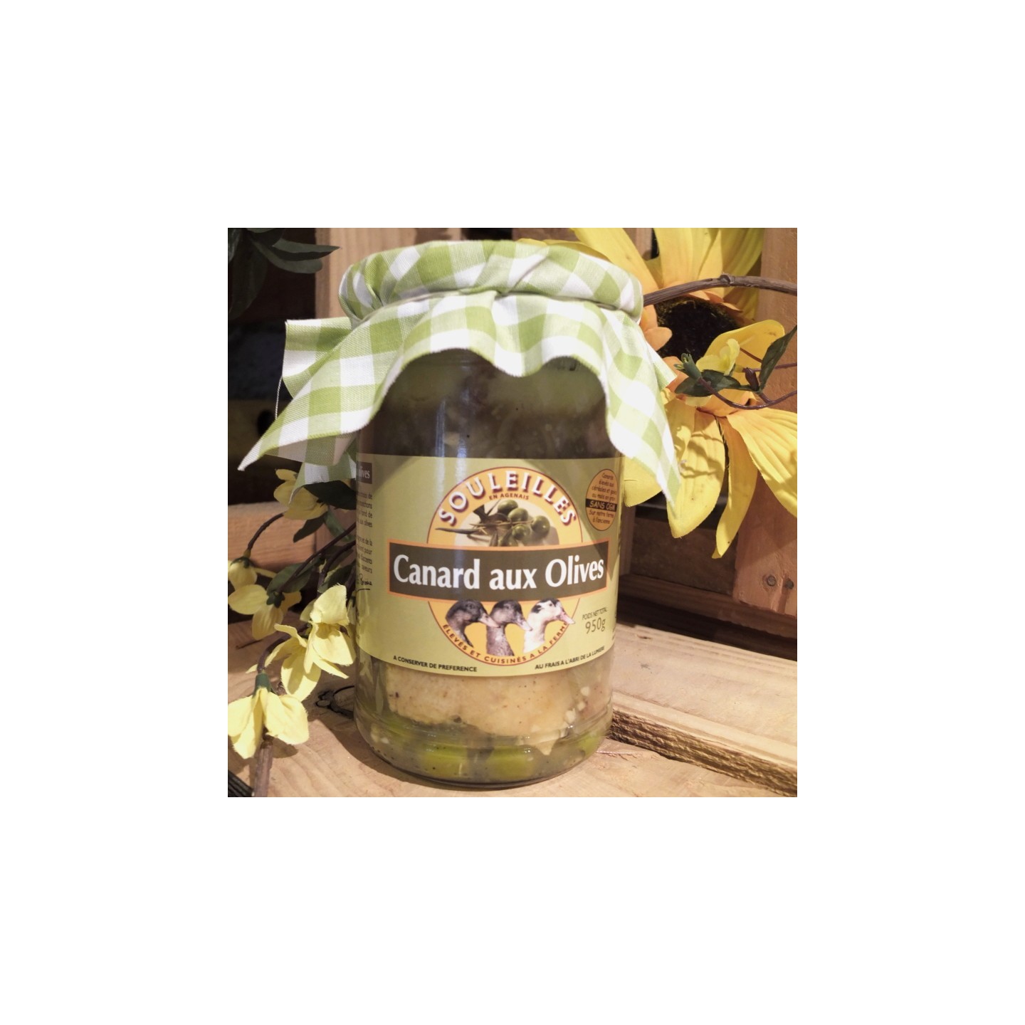 Canard aux olives 950g