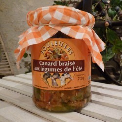 Canard braisé aux légumes...