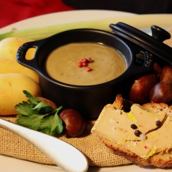 Velouté à la chataîgne et...
