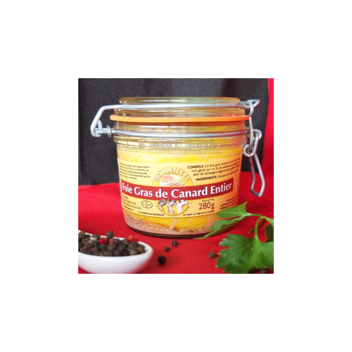 Foie gras Entier Traditionnel 280 g