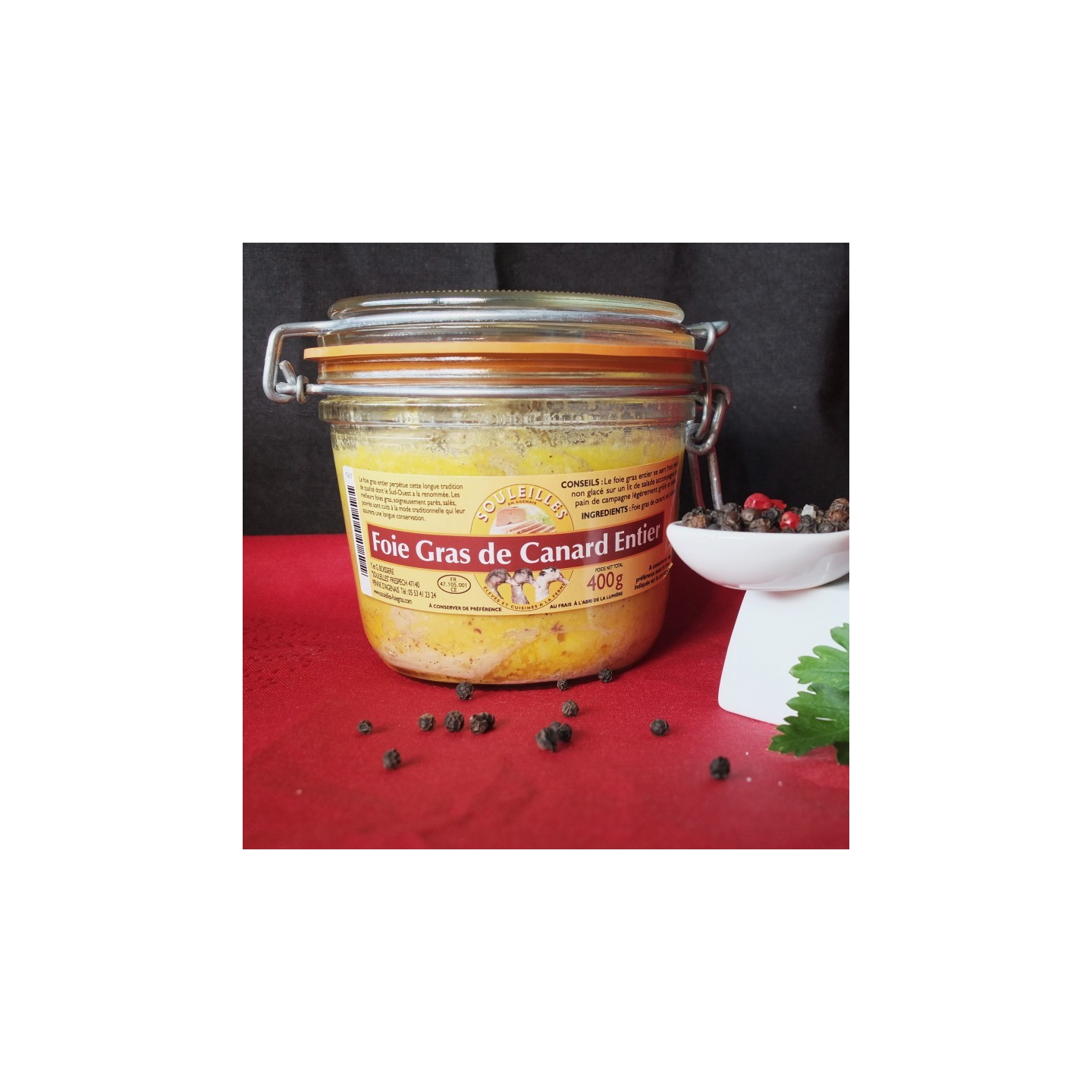Foie Gras Entier Traditionnel 400 g