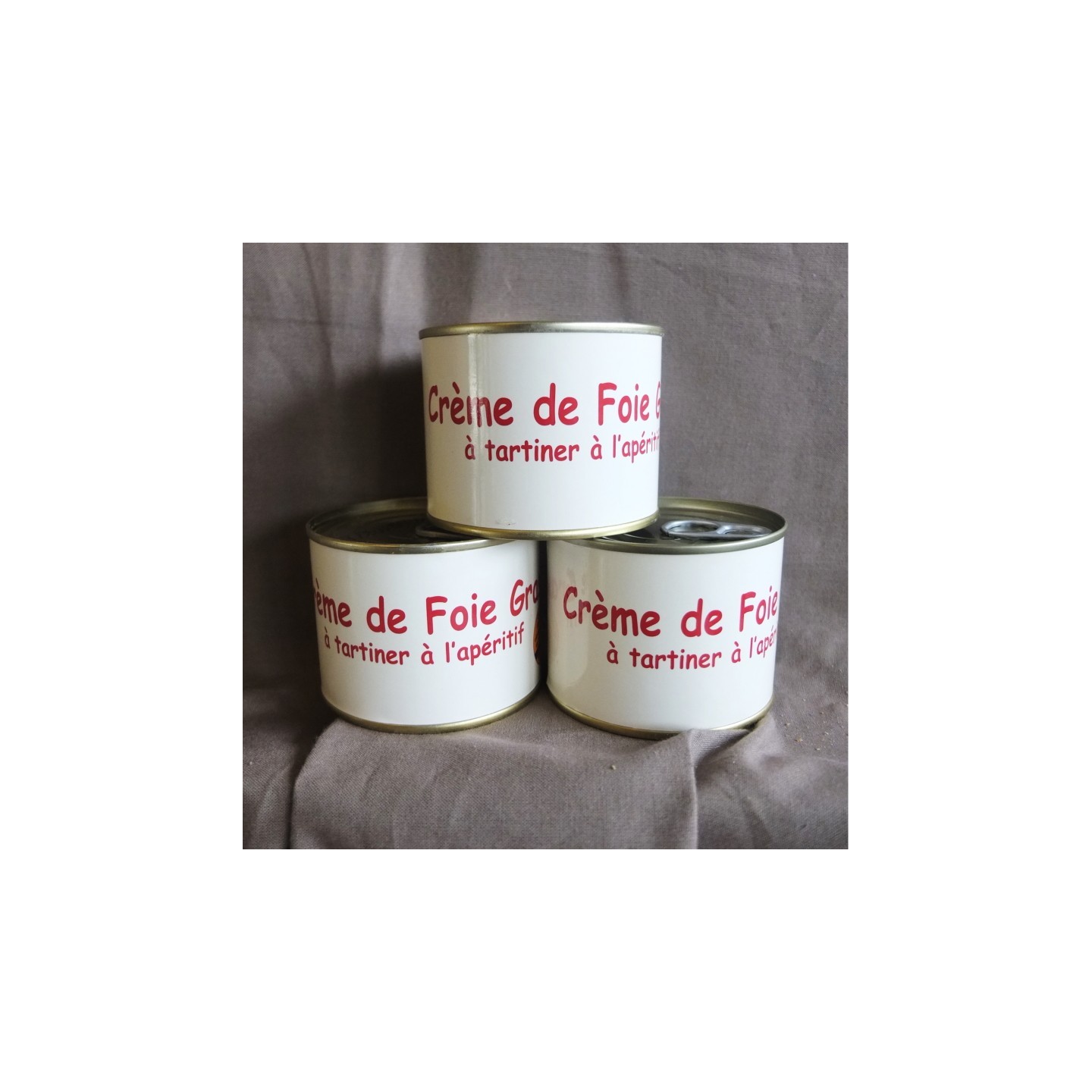 Spécial "Apéritif" : 3 Crèmes de foie gras 190g
