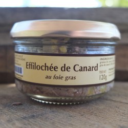 Effilochée de canard  au...