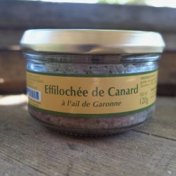 Effilochée de canard à...