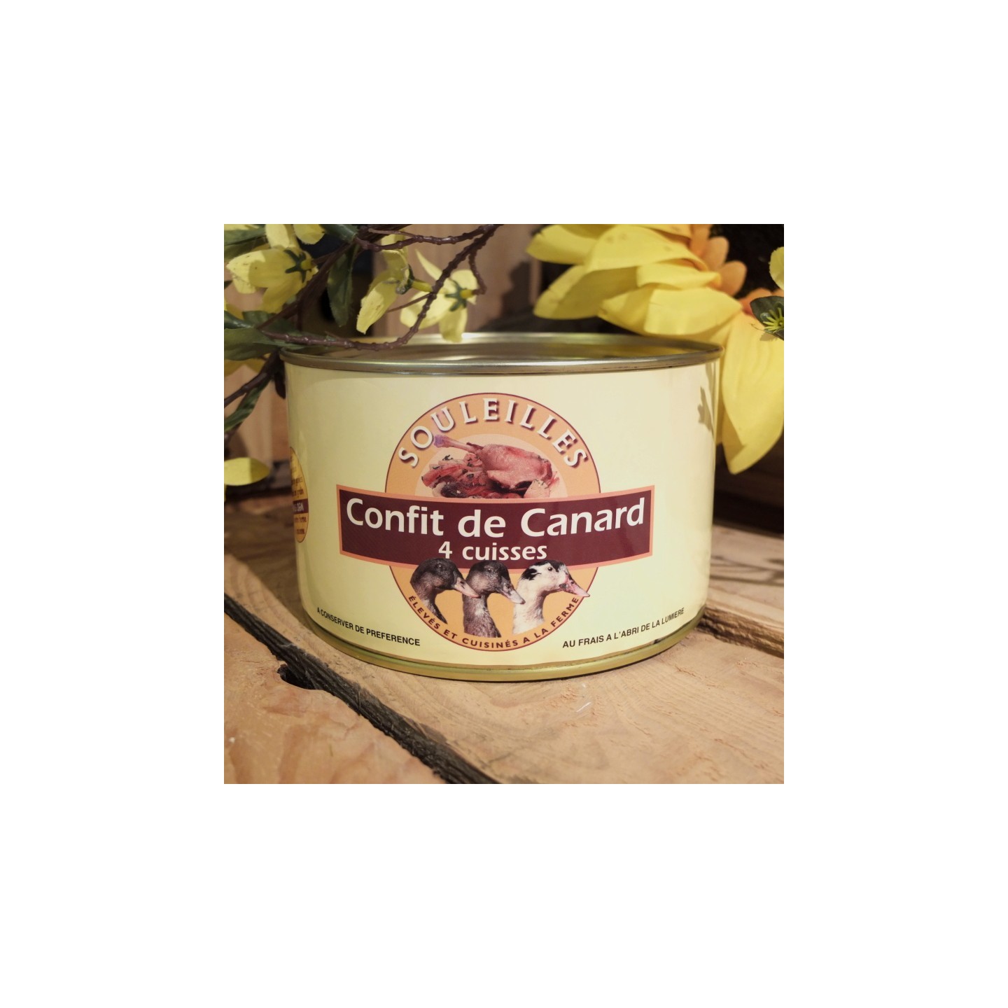 BOITE Confit de Canard 4 cuisses
