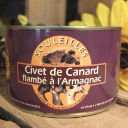 BOITE Civet de canard...