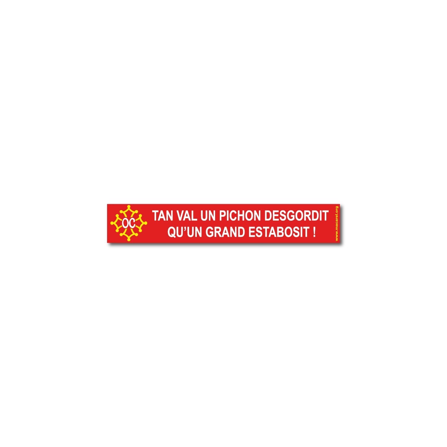 Autocollant Pichon desgordit