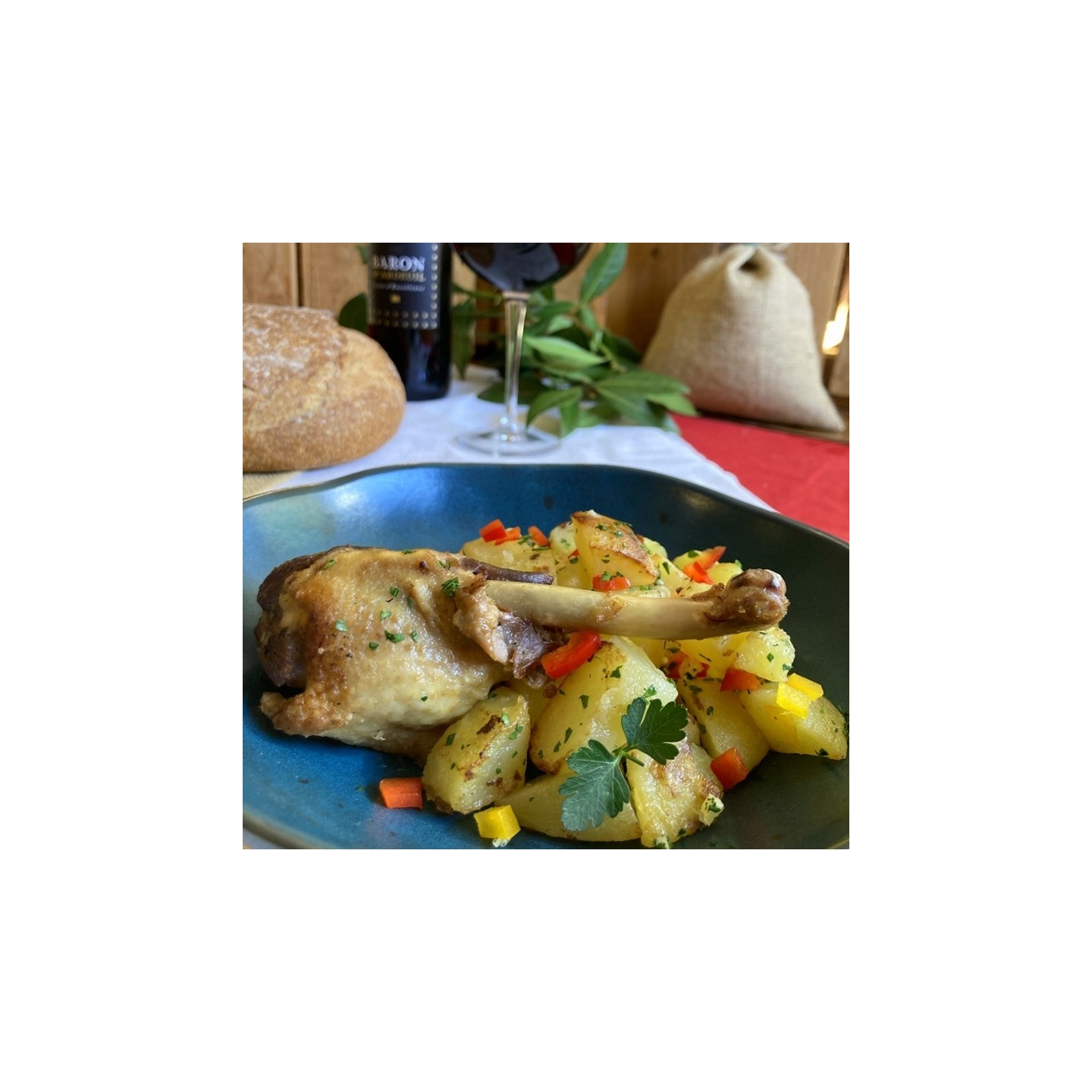 Manchons de canard confits