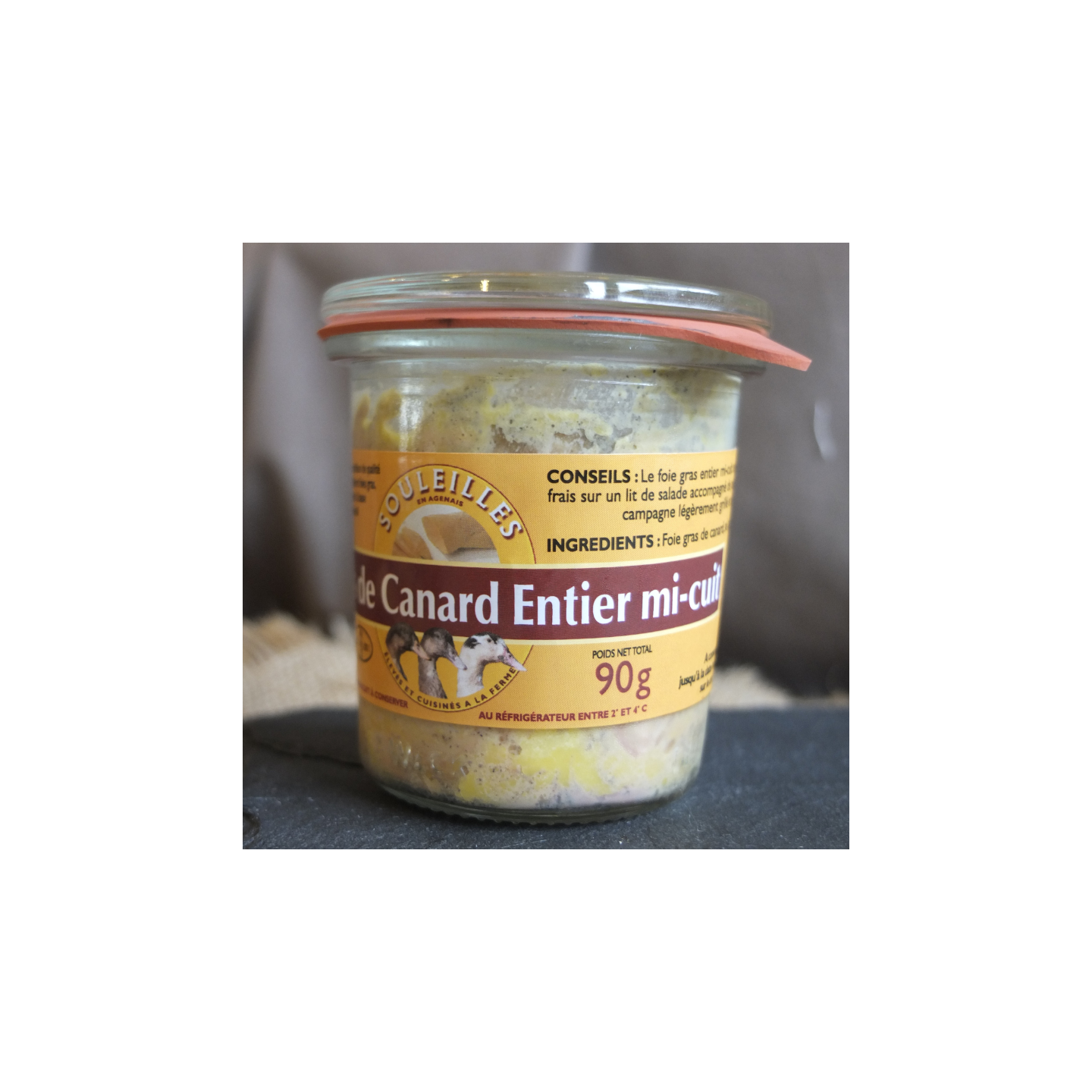 Foie Gras Entier Mi-cuit 90 g