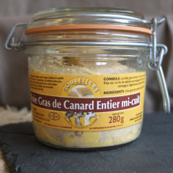 Foie gras Entier Mi-cuit 280g