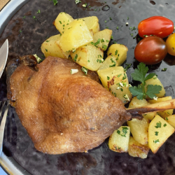 Confit de canard à...