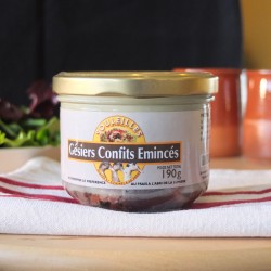 Gésiers confits émincés 190g