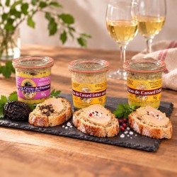 LOT "La trilogie de Foie Gras" - COMMANDE PAR TÉLÉPHONE