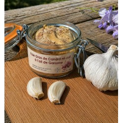 Foie Gras Mi-Cuit à l'ail de Garonne 130g