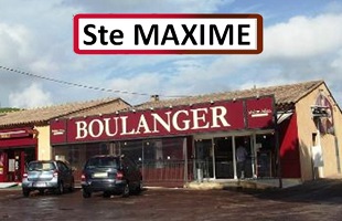 STE MAXIME (83) - Devant la Boulangerie Le Pétrin Ribeirou (ex Maitre Julien)