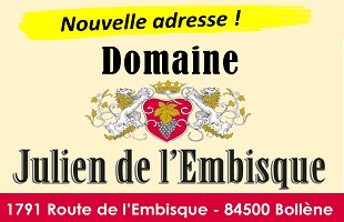 BOLLENE (84) - Domaine Julien de l'Embisque